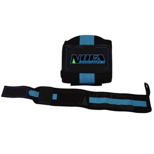 2024 Top List Elástico Algodón Silicona Muñequeras Logotipo personalizable Poder Levantamiento de pesas Gimnasio Envolturas de mano Fitness Entrenamiento de seguridad - Product Image 4