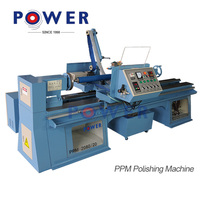 Polisseuse automatique à rouleaux en caoutchouc pour surfaces, avec moteur et engrenages, machine de traitement haute vitesse PLC 220V/380V