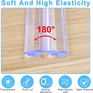 Trong suốt bé bảo vệ Dải an toàn bảo vệ cong chống va chạm bảng cạnh Băng bảo vệ - Product Image 5