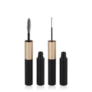 Flacon de sérum pour cils en aluminium, emballage de mascara 2-en-1, flacon d'eye-liner et de mascara, tube de mascara double en métal, vente en gros - Product Image 2