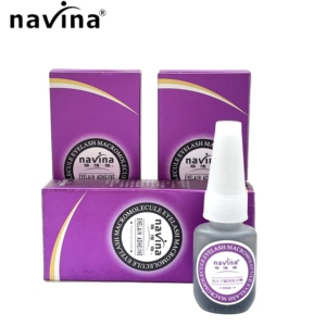 <span class=keywords><strong>Navina</strong></span> Black Lash Glue para extensiones-Hipoalergénico sin escozor 24 H Larga duración Fuerte Perfecto para <span class=keywords><strong>pestañas</strong></span> clásicas de volumen - Product Image 5