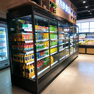 Vetrina Refrigerata per Uso Commerciale con 4 Porte per Latticini, Bevande, Panini e Torte - Product Image 6