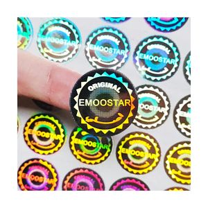 Đa màu sắc 3D <span class=keywords><strong>Hologram</strong></span> Sticker Pet Holographic giấy chứng nhận Nhãn - Product Image 5