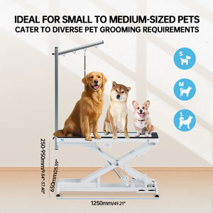 <span class=keywords><strong>Mesa</strong></span> de aseo para mascotas de elevación eléctrica de acero inoxidable con luz LED <span class=keywords><strong>Mesa</strong></span> de peluquería veterinaria alimentada por carga para <span class=keywords><strong>perros</strong></span> - Product Image 3