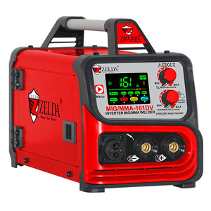 Machine à souder Zelda Mig 110v 220v Doule tension MIG MAG MMA LIFT <span class=keywords><strong>TIG</strong></span> 4 fonctions en 1 160A Machine à souder - Product Image 1