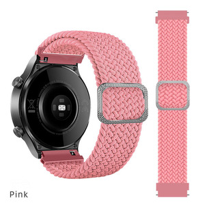 <span class=keywords><strong>Bracelet</strong></span> de montre en nylon tressé réglable de 22 mm 20 mm pour GH Samsung <span class=keywords><strong>Galaxy</strong></span> <span class=keywords><strong>Watch</strong></span> 3 <span class=keywords><strong>Active</strong></span> <span class=keywords><strong>2</strong></span> 46 mm 42 mm - Product Image 6