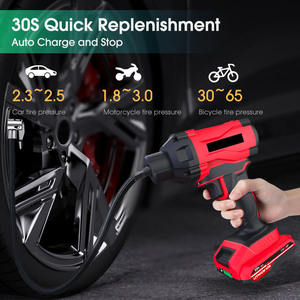 Bomba <span class=keywords><strong>de</strong></span> aire eléctrica inteligente para <span class=keywords><strong>coche</strong></span>, multifunción e inalámbrica - Product Image 2