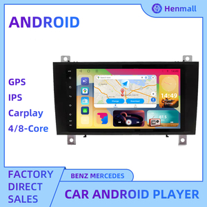 HENGMALL <span class=keywords><strong>autoradio</strong></span> pour BENZ MERCEDES <span class=keywords><strong>SLK</strong></span> <span class=keywords><strong>R171</strong></span> 2004 - 2010 Android 8 pouces lecteur de voiture multimédia avec BT FM carplay navigation <span class=keywords><strong>GPS</strong></span> - Product Image 2