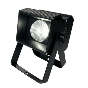 Mini projecteur LED COB 80W portable DMX512 blanc chaud/blanc froid 2-en-1 avec stroboscope pour <span class=keywords><strong>mariage</strong></span>, événement, fête, location professionnelle - Product Image 4