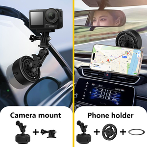 Soporte de cámara magnético para cámaras de acción Rotación de 360 ° Rótula de bola Flexible Compatible DJI OSMO Action GoPro <span class=keywords><strong>Hero</strong></span> - Product Image 5