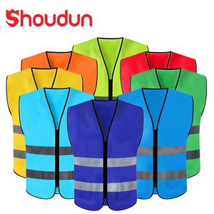 <span class=keywords><strong>Gilet</strong></span> de sécurité haute visibilité avec fermeture éclair pour femmes et hommes, travail de circulation, course à pied, géomètre, <span class=keywords><strong>gilet</strong></span> de chantier avec 2 bandes réfléchissantes - Product Image 4