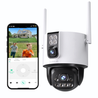 Kamera PTZ Dual-Lens Botslab W315 dengan Resolusi 2.7K Sensor CMOS, Mendukung Cloud/NVR/Kartu Memori, dan Pengenalan Adegan AI