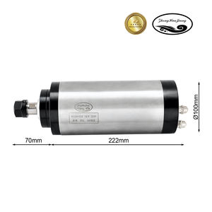 Zhong Hua Jiang - Motor de Husillo CNC Personalizado, Refrigerado por Aire, 24000 rpm, 3KW, 220V/380V, para Máquina Perforadora - Product Image 2