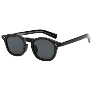 Lunettes <span class=keywords><strong>de</strong></span> <span class=keywords><strong>soleil</strong></span> classiques personnalisées en gros pour hommes et femmes, lunettes <span class=keywords><strong>de</strong></span> créateur fabriquées en plastique recyclé, UV400, fumées, tendance, promotion - Product Image 1