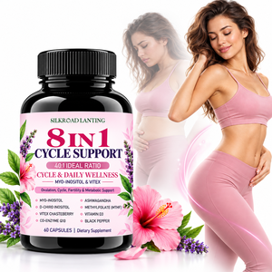 Cápsulas de Inositol para el Apoyo del Ciclo Menstrual de Marca Privada con metilfolato y coq10 para el bienestar femenino OEM ODM - Product Image 1