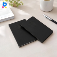 Libreta de Cuero PU A5 Premium, Agenda, Planificador con Logotipo Estampado en Caliente, Caja de Regalo de Lujo para Regalos Corporativos de Oficina