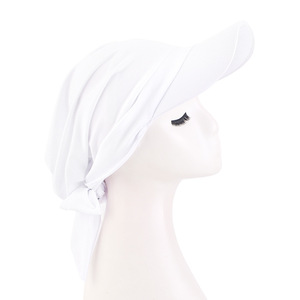 <span class=keywords><strong>Casquette</strong></span> Hijab Sportive Musulmane avec Visière Pare-Soleil Séchage Rapide Protection Anti-UV Turban Foulard de Baseball Modeste pour Femme - Product Image 6