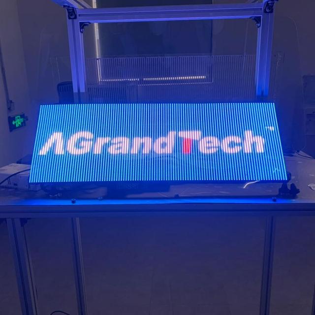 LED/COB Signic New Technology Transparent Car Rear Window Screen Display High Quality Locomotive Display Car Screen