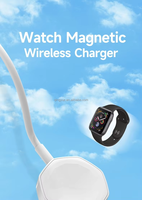 Veste en PVC de chargeur rapide sans fil magnétique de prix usine pour Apple Watch câble de charge avec blindage de tresse pour Apple Watch Ser