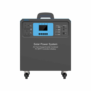 Système d'énergie solaire à onde sinusoïdale pure 1.5KW DC à AC sortie onduleur batterie Gel intégrée - Product Image 2