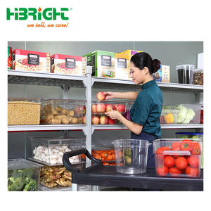 모듈 냉장고 선반설치 찬 방 저장 플라스틱 금속 선반 - Product Image 4