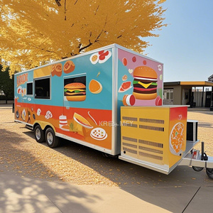 Remolque de Comida Móvil para BBQ, Carrito de Comida Callejera, Camión con Cocina Completa, Carrito de Tacos, Barra de Cerveza, Snacks, Papas Fritas - Product Image 4