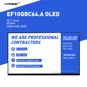 Écran OLED pour ordinateur portable Lenovo Legion 5, 15,1 pouces, fin, 40 broches, EF10QBC64.A EF10QBC63.A, vente en gros, remplacement avec certification CE - Product Image 2