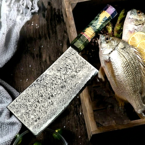 Cuchillo de Chef Tradicional Ambidiestro Hecho a Mano de Acero Inoxidable Ecológico Personalizado con Hoja de 12 Pulgadas+ Duradera y Extra Afilada Forjada - Product Image 1