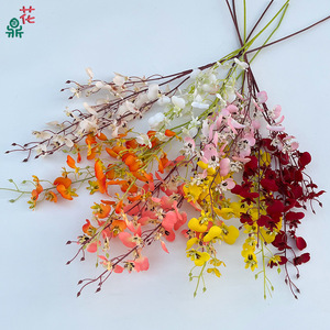Dancing Orchid Silk Orchid Flower Single Stem <b>Wedding</b> Decor Artificial Flowers Spring Colors Ceiling Aisle <b>Arches</b> - Product Image 2