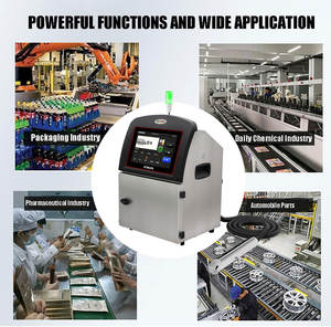 Imprimante à <span class=keywords><strong>jet</strong></span> d'encre à petit caractère Imprimante CIJ à codage par lots à <span class=keywords><strong>jet</strong></span> d'encre Dispositif d'impression de codes à barres de <span class=keywords><strong>logo</strong></span> entièrement automatique - Product Image 6