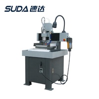 Router CNC de Alta Velocidade SUDA Sd 3015y com Sistema de Controle Profissional NC Studio e Acessório de Vácuo de Eixo Único