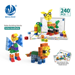 Emay-Juego de bloques de construcción para niños, juego de bloques de construcción de aleación de aluminio para niños - Product Image 5