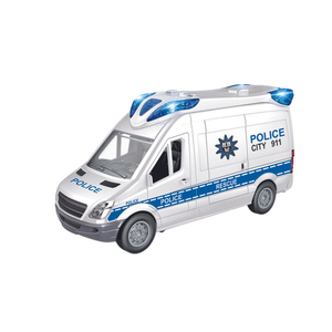PANDAS 1:16 Voiture de police à inertie multifonctionnelle <span class=keywords><strong>Camion</strong></span> de pompier Ambulance Véhicule jouet Voiture électrique en plastique Jouet pour enfant - Product Image 2