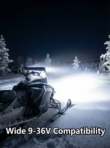 Barre lumineuse LED bicolore à 2 rangées, blanc ambre commutable, éclairage tout-terrain, étanche, pour camion 4x4, SUV, éclairage <span class=keywords><strong>de</strong></span> travail LED - Product Image 6