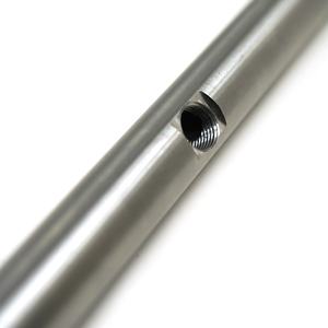 צינור זרבובית 5 חורים מותאם אישית חלקי עיבוד CNC מייצרת שירות נירוסטה 304 מוט חיבור צינור מתכת - Product Image 2