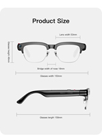 Lunettes Intelligentes VALDUS 2026 pour Hommes et Femmes avec Caméra, Lunettes de Soleil Vidéo Intelligentes, Enregistrement Vocal, Transfert WiFi, Appel BT, Lunettes Intelligentes VIS04