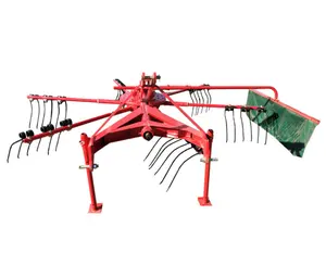 farm machinery tractor mounted mini hay rake tedder Tractor Mounted Hay Rake For Collecting Grass