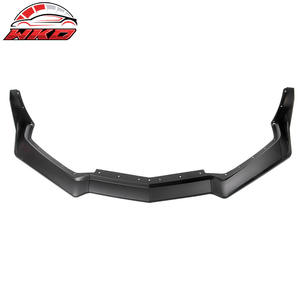 Lèvre de pare-chocs avant compatible avec Chevy Corvette C8 Z51 2020-2025 STG 3 ZR1 Style Noir Mat Pièces Auto de Haute Qualité Kit Carrosserie - Product Image 1