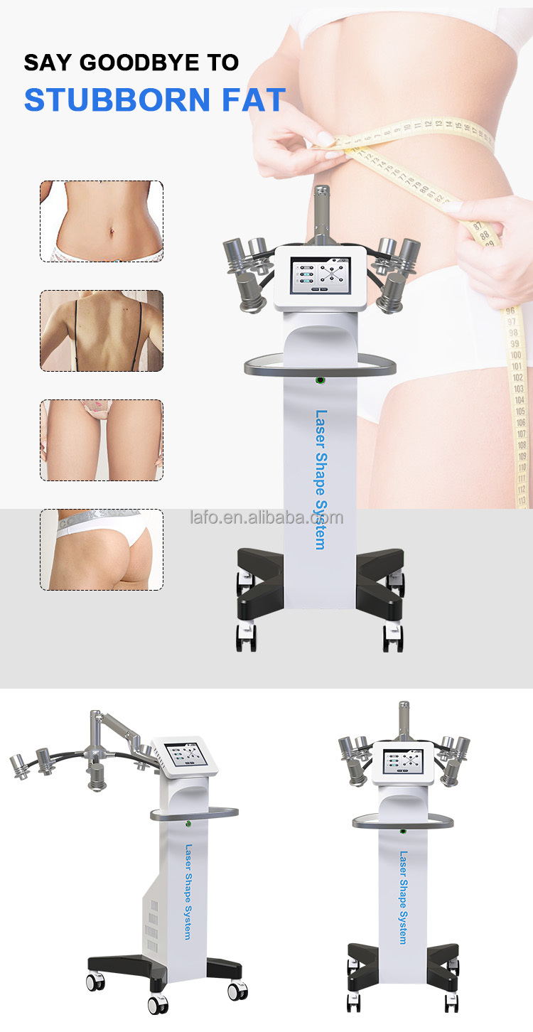 Newest design salon spa clinic use 532nm laser 6D laser non-invasive laser slimming equipment