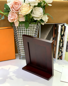 Marco de Fotos de Cuero Granulado Amarillo Vibrante de 10x8 Pulgadas, Decoración de Escritorio de Color Brillante - Product Image 5