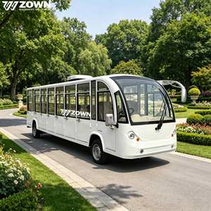 รถบัสไฟฟ้าคุณภาพสูง ยี่ห้อ ZOWN สำหรับนักท่องเที่ยว พร้อมกล่องเก็บสัมภาระ รถอเนกประสงค์สำหรับเที่ยวชมสถานที่ รับประกัน 2 ปี ใช้เวลาในการชาร์จ 8-10 ชั่วโมง - Product Image 1