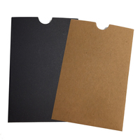 Empaque Ecológico Desechable y Reciclable de Papel Kraft para Cubiertos con Impresión de Logotipo y Pegatinas para Regalos, Velas y Manualidades