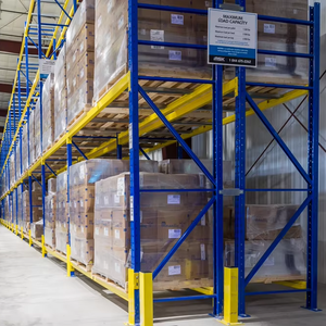 Stockage en entrepôt Étagère en métal Supports empilables et étagères Système de rayonnage à palettes Rayonnage en acier Système de rayonnage Vna Rack pour allée étroite - Product Image 2