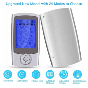 Perangkat terapi nyeri portabel intensitas dapat diatur, dengan kontrol waktu dan dapat diisi ulang USB untuk punggung bawah dan ketidaknyamanan kaki - Product Image 3