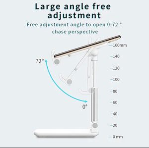 Portable Phone Holder <b>Tablet</b> <b>Stand</b> <b>for</b> iPhone Samsung, Angle Height Adjustable Phone <b>Stand</b>, Foldable Cell Phone <b>Stand</b> <b>for</b> Desk - Product Image 4