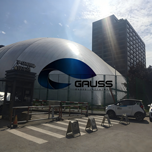 Dôme de football gonflable climatisé prêt pour la <span class=keywords><strong>Coupe</strong></span> <span class=keywords><strong>du</strong></span> <span class=keywords><strong>monde</strong></span> 2026, terrain multi-usage, espaces d'entraînement sportif quotidien pour installation sur toit - Product Image 2