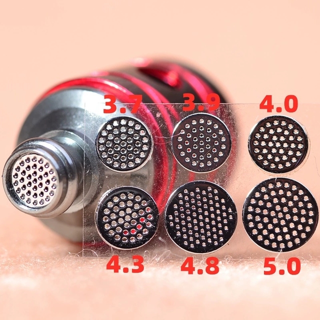 Free Shipping Steel Mesh 3.7mm 3.9 4 4.3 4.8 5mm Anti Dust Headset Filter Screen Headset Replacement Earphone Accessories