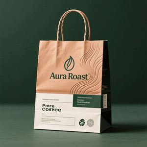 Bolsas de Papel Kraft Personalizables con Asas Resistentes para Compras y Empaque de Regalos - Product Image 2