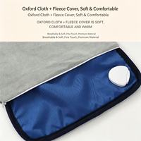 Tapis chauffant pliable et portable pour animaux de compagnie, contrôle de la température multi-niveaux, tapis chauffant imperméable pour la maison des animaux