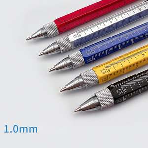 Stylo multifonction YS201 personnalisé 6 en 1 avec logo imprimé, stylet multifonction, stylo à bille, cadeau d'entreprise pour les activités professionnelles - Product Image 3